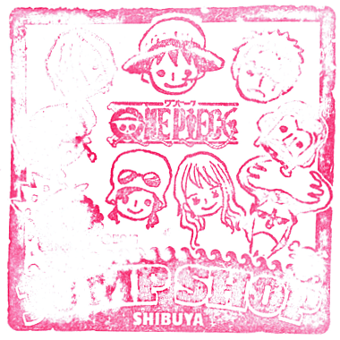 Jump Shop Shibuya Parco Stamp